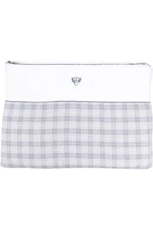 Tartine Et Chocolat Logo-embroidered bed bumper