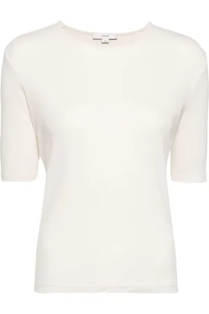 Vince Cotton ribbed T-shirt