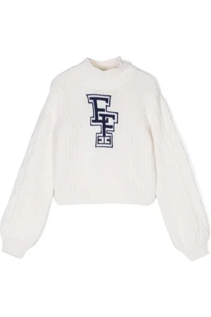 Elisabetta Franchi Logo-intarsia sweater