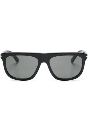 Gucci Oval-frame sunglasses