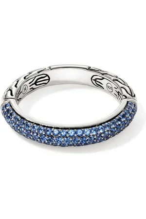John Hardy Sterling JH Essential sapphire band ring