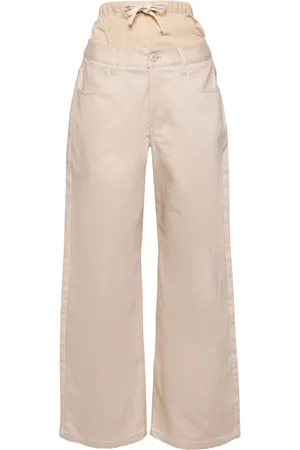 Izzue Layered wide-leg trousers