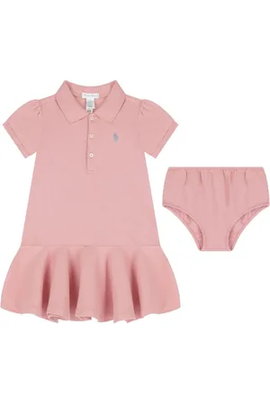 Ralph Lauren Logo-embroidered polo dress