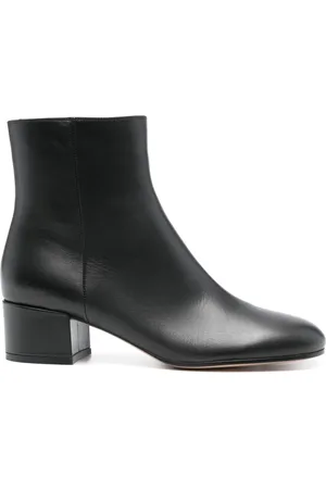 Gianvito Rossi 45mm leather ankle boots