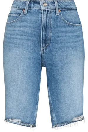 Paige Robbie denim bermuda shorts