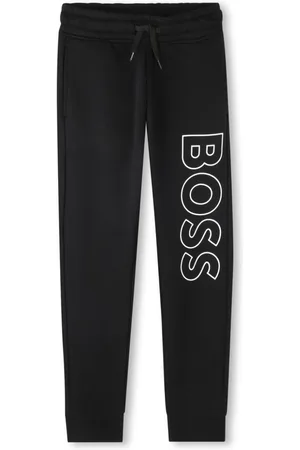 HUGO BOSS Logo-embroidered track pants