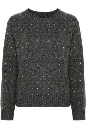 Pinko Crystal-embellished sweater