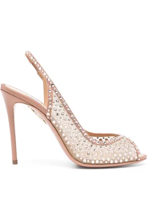 Aquazzura 105mm Crystal Lover sandals