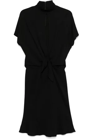 Roberto Cavalli Knot-detail midi dress