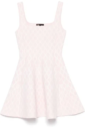 Maje Jacquard knitted mini dress