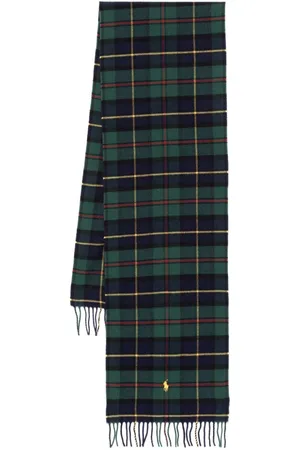 Ralph Lauren Tartan-pattern scarf