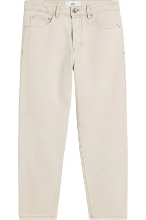 Ami Logo patch tapered jeans