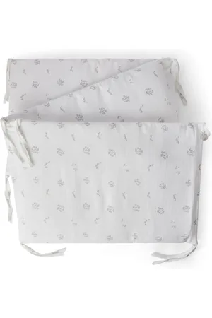 Tartine Et Chocolat Bunny-print cotton bed bumper