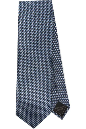 BRIONI Jacquard silk tie