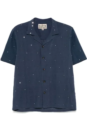Kartik Research Mirror-detailing shirt