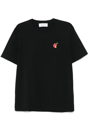 Etudes Embroidered-apple T-shirt