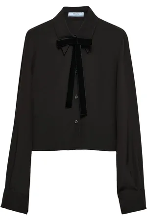 Prada Bow-detail shirt