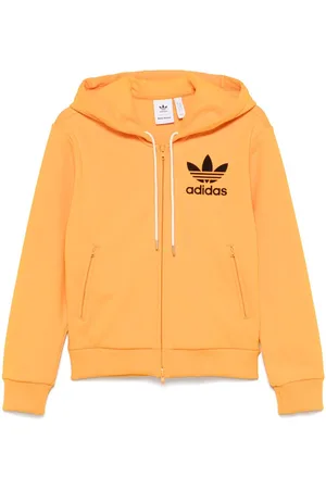 adidas X Wales Bonner logo-flocked hoodie