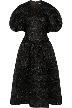 Simone Rocha Crinkled midi dress