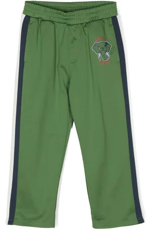 Kenzo Elephant-print track trousers