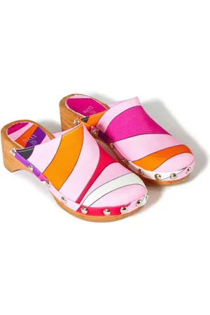 PUCCI Junior Marmo-print sandals