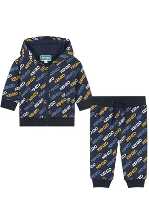 Kenzo Logo-print cotton tracksuit