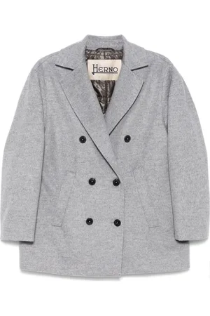 HERNO Virgin wool peacoat