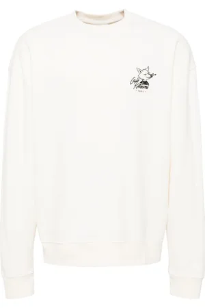 Café Kitsuné Logo-embroidered sweatshirt