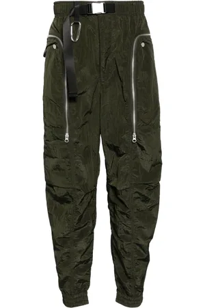 Spoonyard Belted tapered trousers
