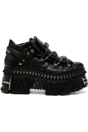 Vetements X New Rock leather sneakers