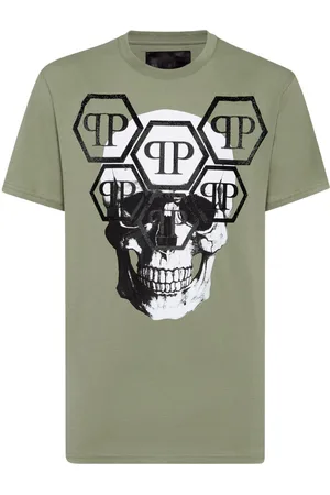 Philipp Plein SS Stones Skull t-shirt