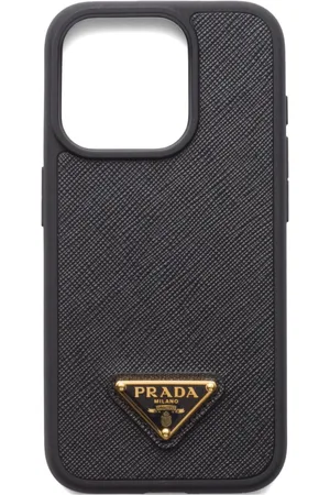 Prada Triangle-logo iPhone 15 Pro case