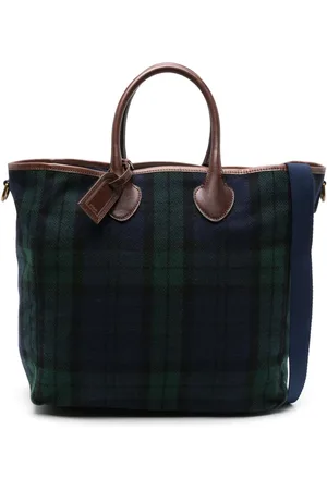 Ralph Lauren TWEED TOTE-TOTE-LARGE