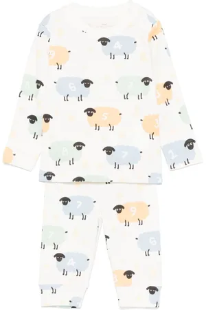 Stella McCartney Sheep-pattern set