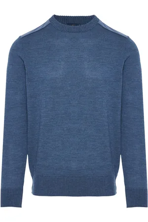 Paul & Shark Logo-patch wool jumper