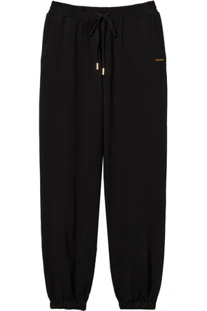 Twin-Set Satin-trim track pants
