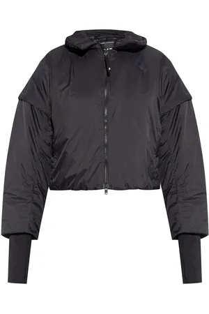 Y-3 Cropped padded jacket