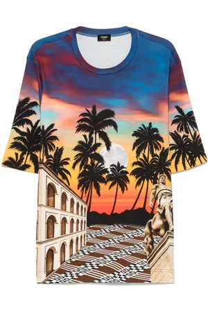 Fendi Summer in Roma-print T-shirt