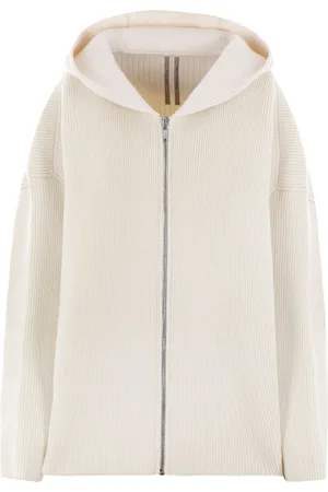 Rick Owens Zipped hooded cardi-coat
