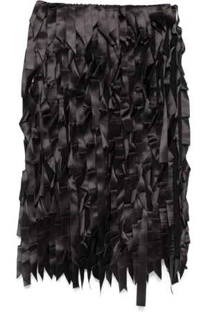 Prada Ribbon-embellishment skirt