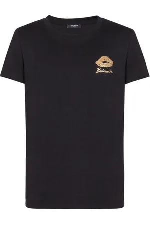 Balmain Kiss print T-shirt