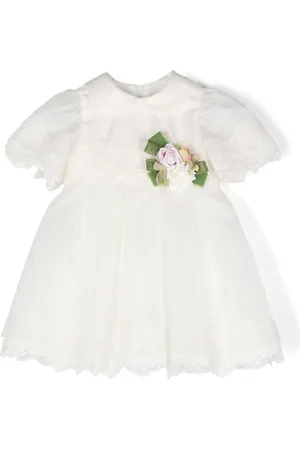 COLORICHIARI Lace-trim dress