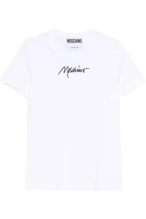 Moschino Logo-embroidered T-shirt
