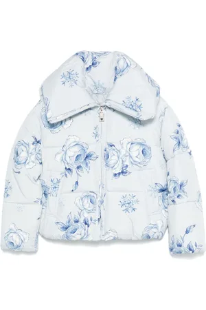 MONNALISA Floral puffer jacket