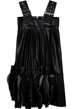 Comme des Garçons Artificial leather midi dress