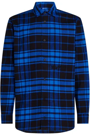Karl Lagerfeld Checked cotton shirt