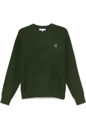 Maison Kitsuné Fox-motif sweater