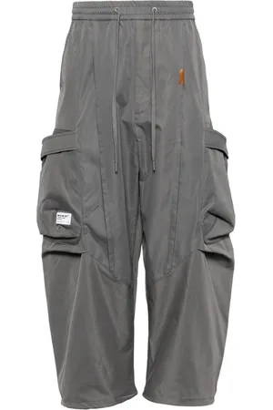 Musium Div. Logo-patch cargo trousers