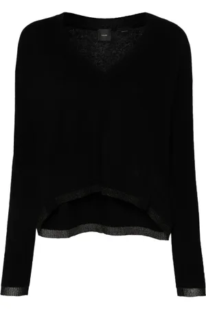 Pinko Love Birds embroidery sweater