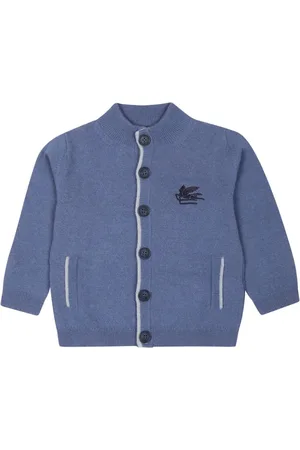Etro Pegaso-embroidered cardigan